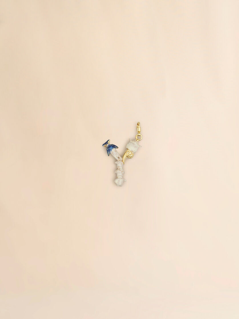 MARNI ALPHABET "Y" CHARM - 2