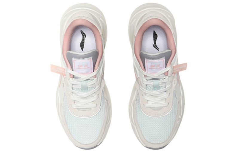 Li-Ning (WMNS) Li-Ning Candle Dragon 'White Light Blue Pink' AGCQ424-3 outlook