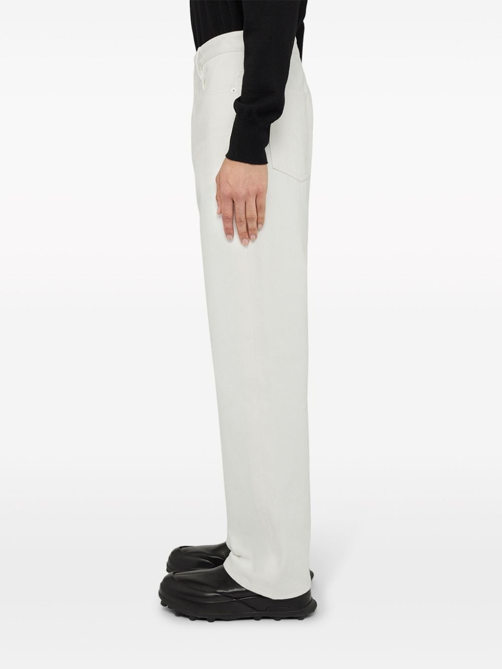 mid-rise straight-leg jeans - 2