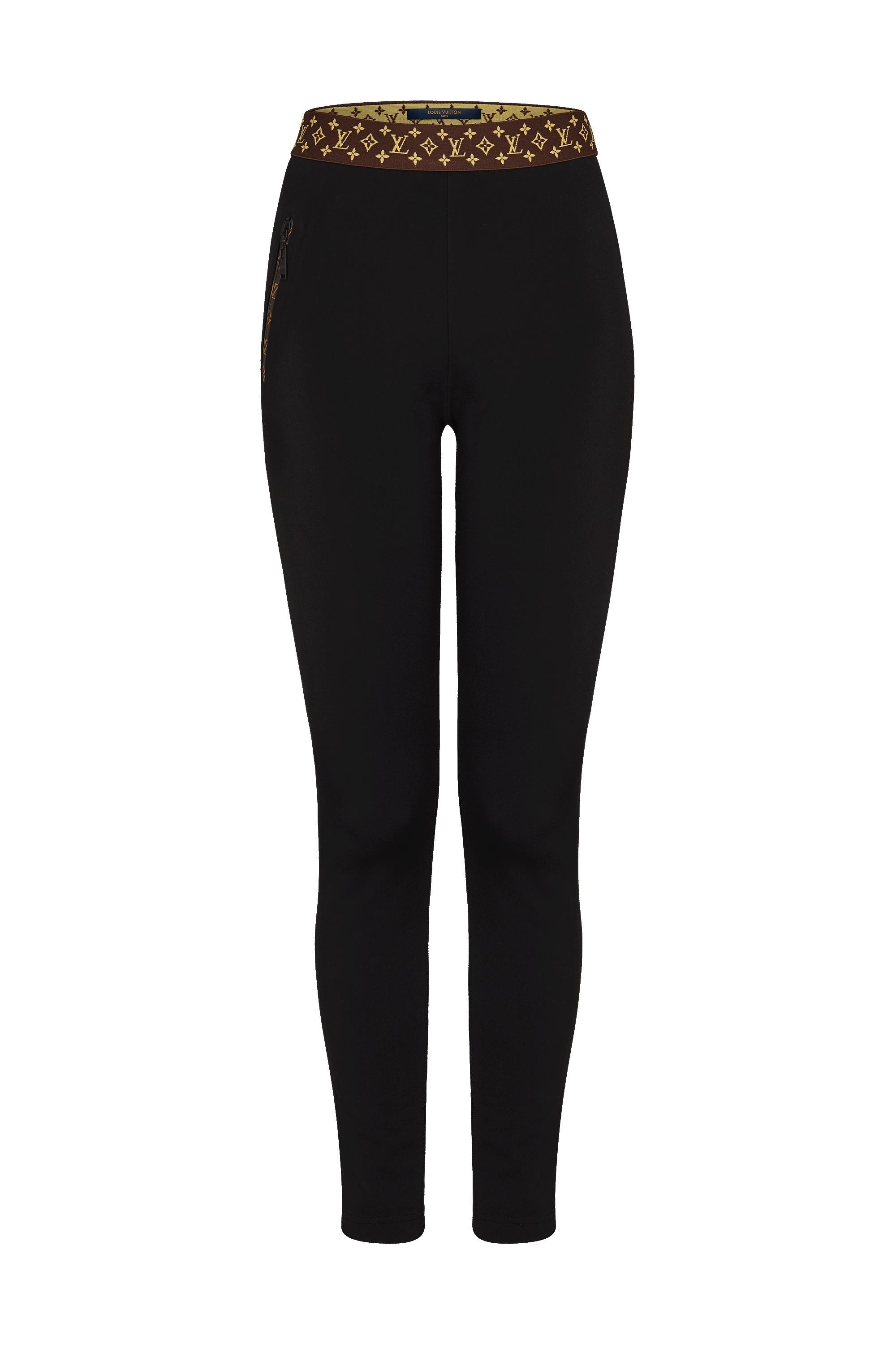 Leggings With Monogram Elastic Belt - 1