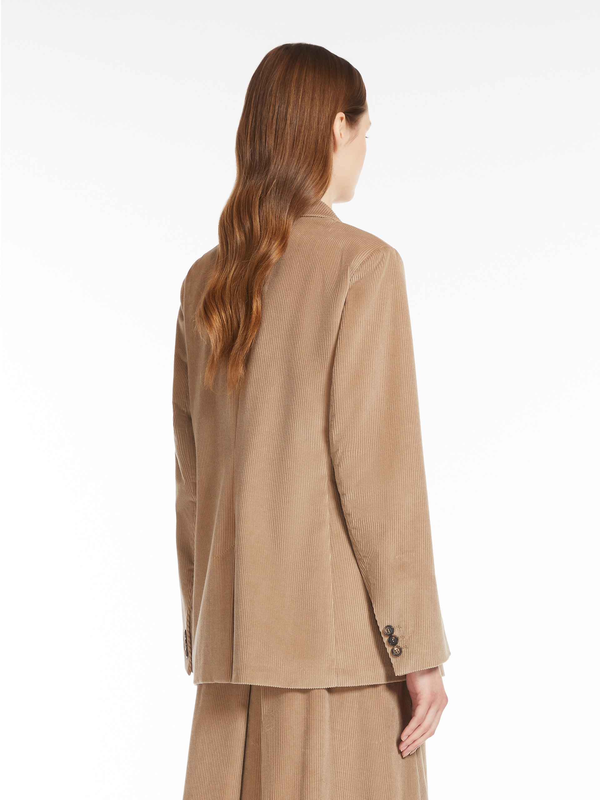 VANIA Cotton velvet jacket - 4