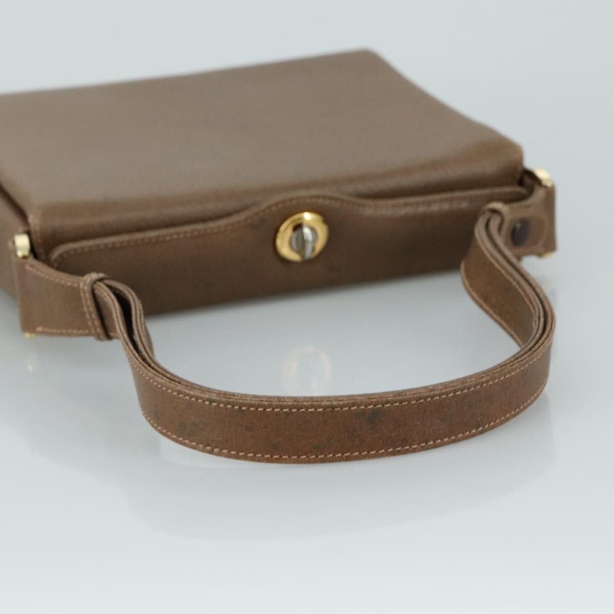 GUCCI Hand Bag Leather Brown 001 085 001 085 - 7
