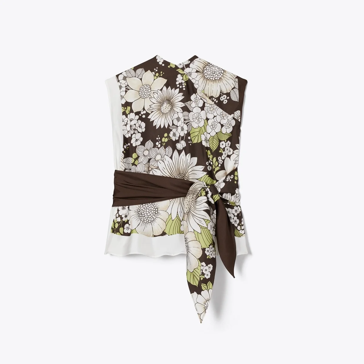 Printed Silk Top - 1