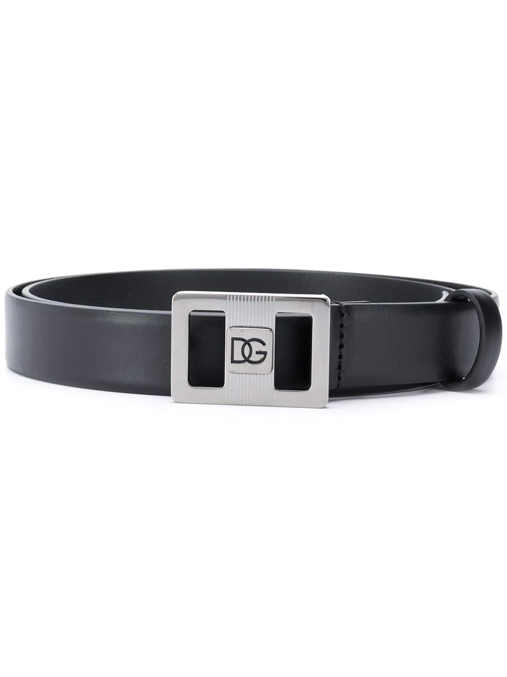 logo buckle belt - 1