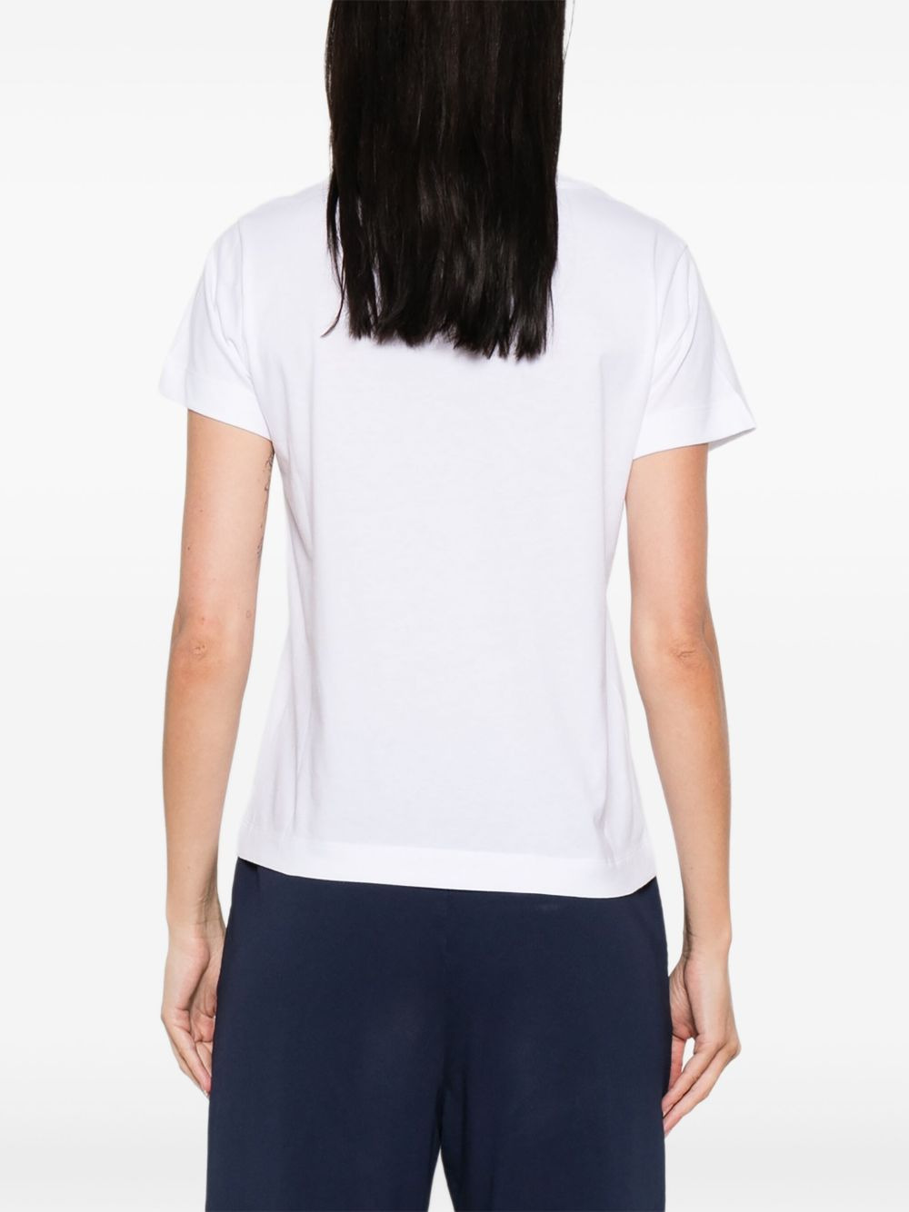logo-print cotton T-shirt - 4