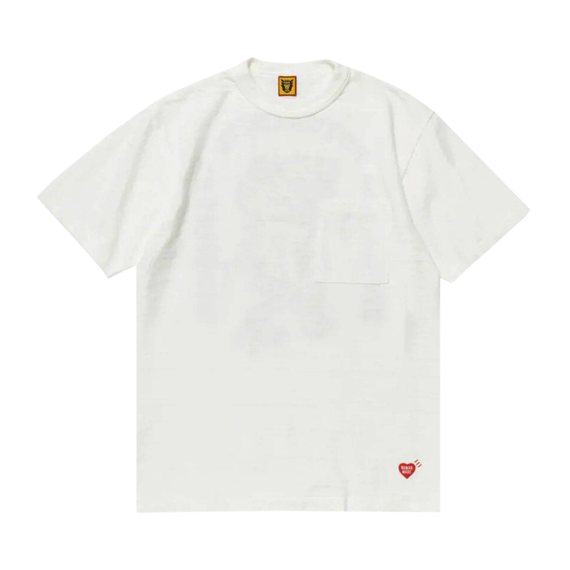 Human Made Pocket T-Shirt #1 'White' - 1