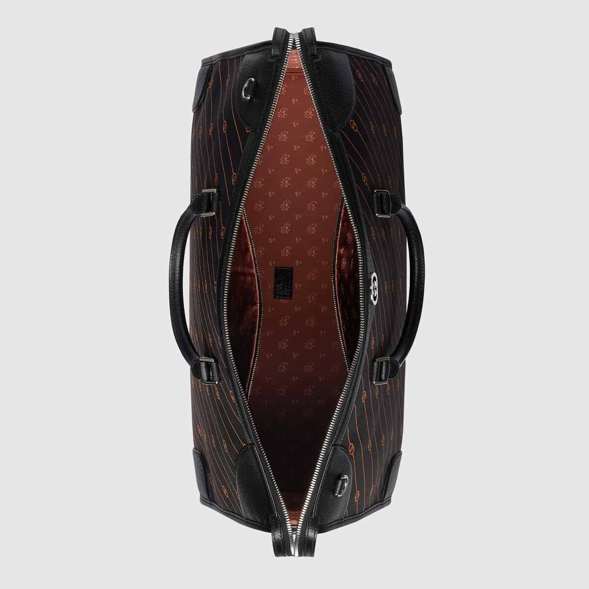 Interlocking G jacquard duffle bag - 6