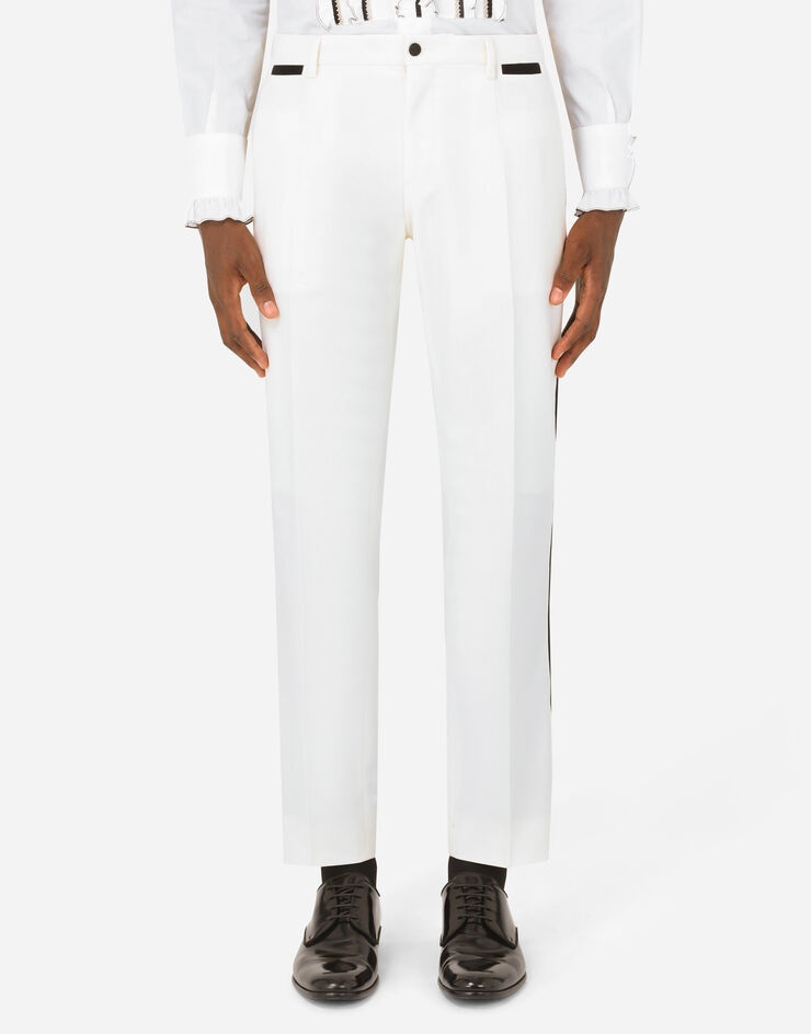 Double-breasted stretch wool Sicilia-fit tuxedo suit - 6