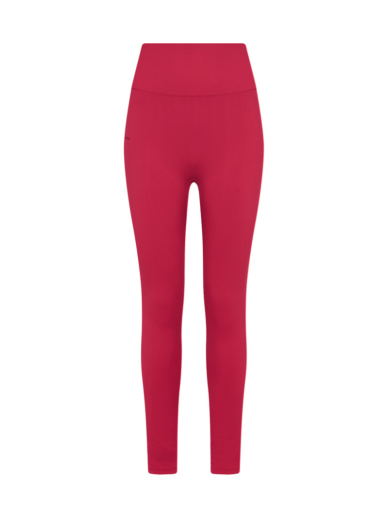 Womens 99% Bio-Based Compressive Leggings - Acai Pink 1
