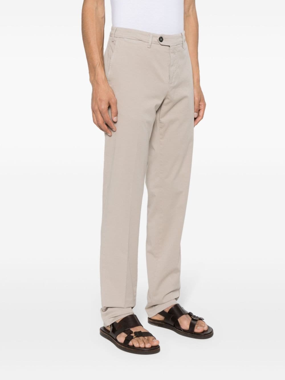 mid-rise tailored trousers - 3