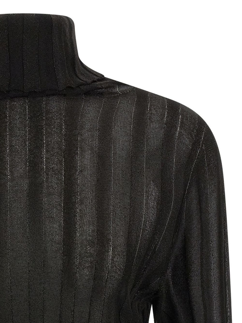 ribbed lurex sweater 4