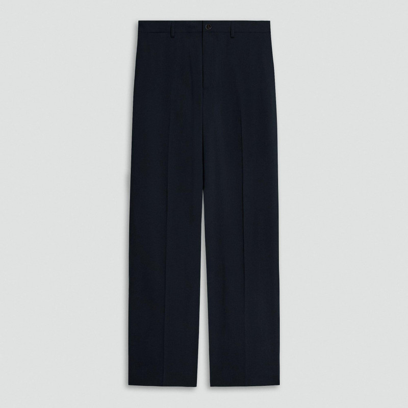 Straight Drawstring Pant in Motion Wool 1