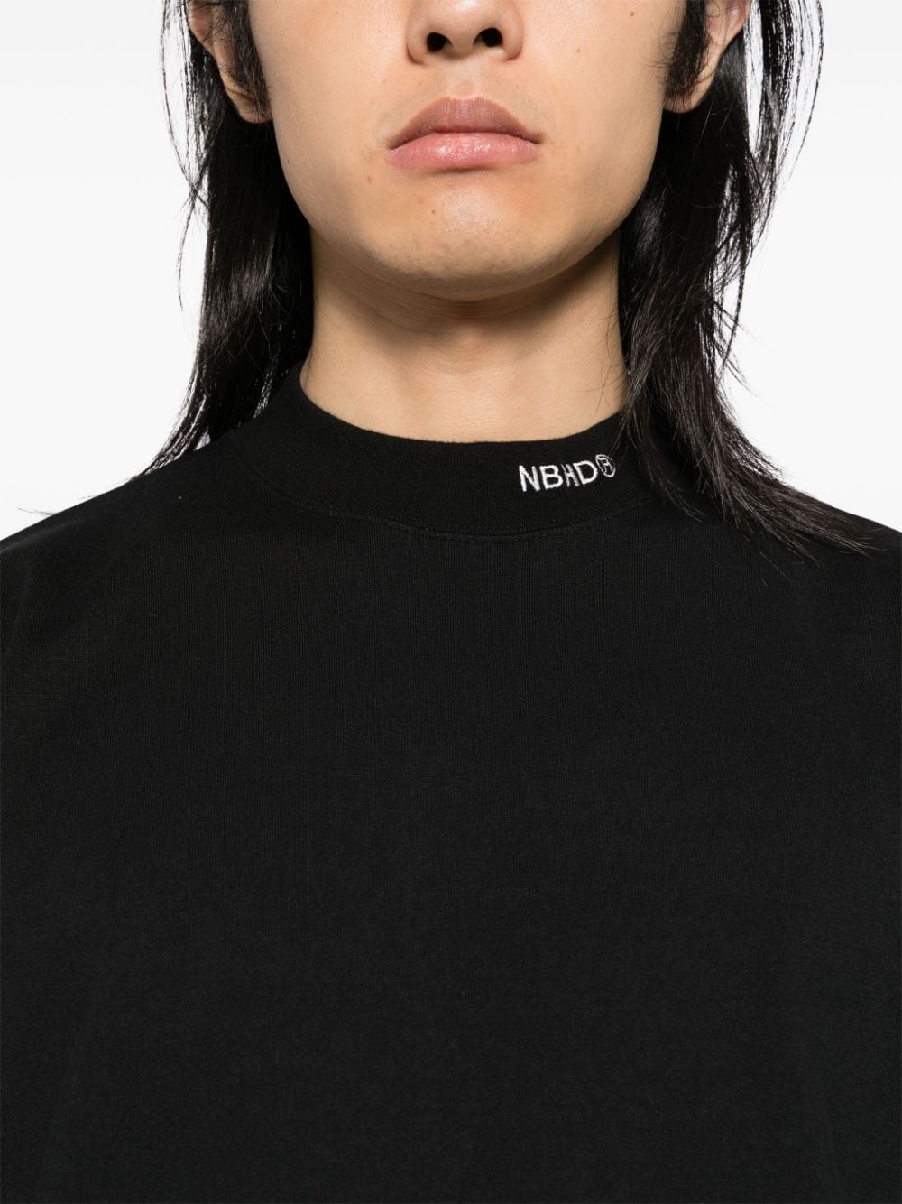logo-embroidered T-shirt - 4