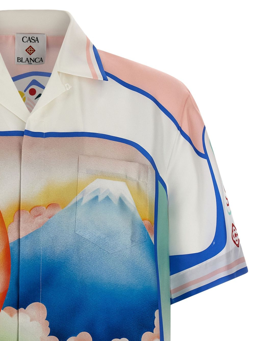 Fuji Dream camp-collar shirt - 4