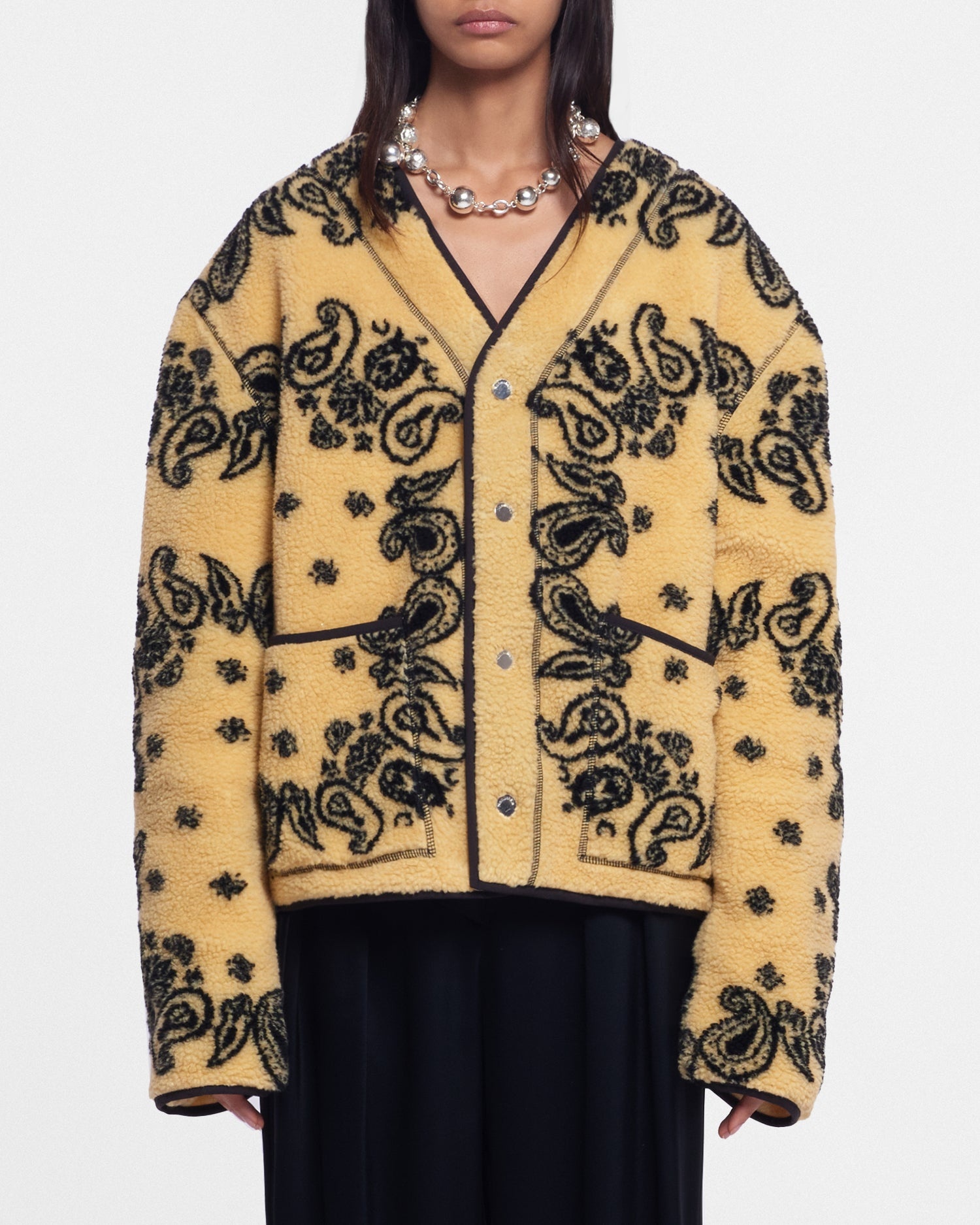 Fleece-Jacquard Jacket - 7