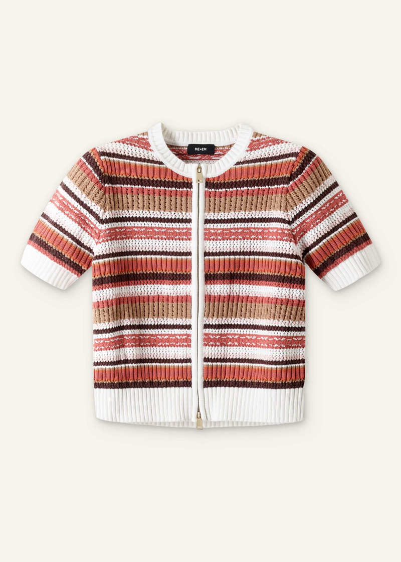 Double Zip Knit Tee 7