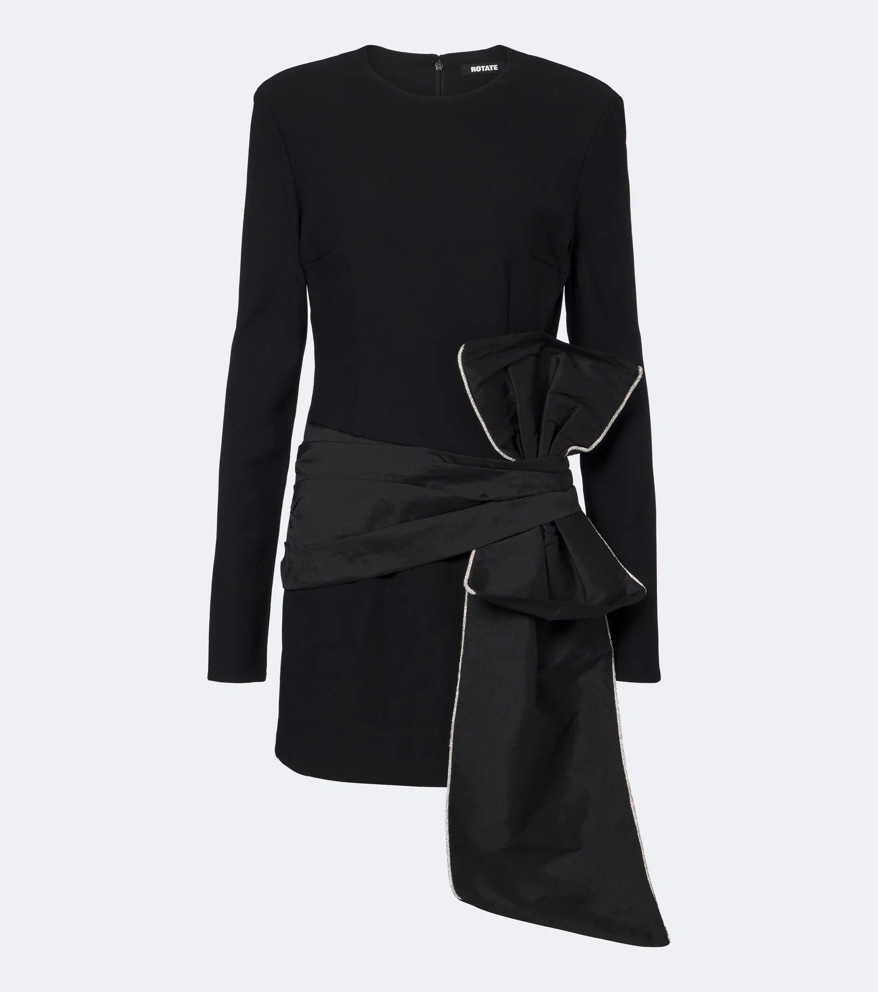 Bow-detail embellished minidress - 1