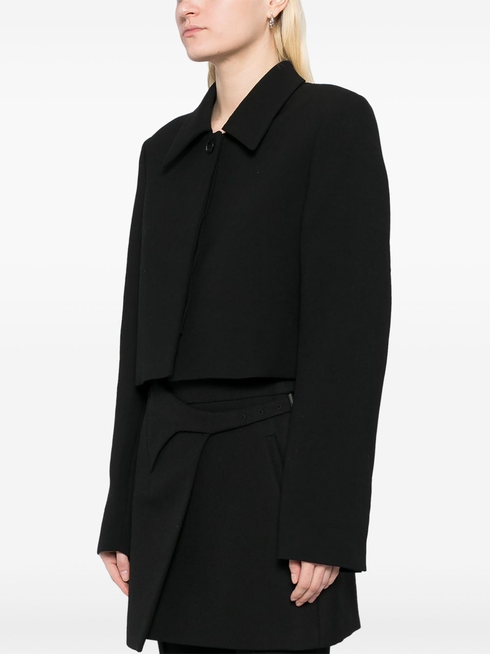 classic short jacket - 3