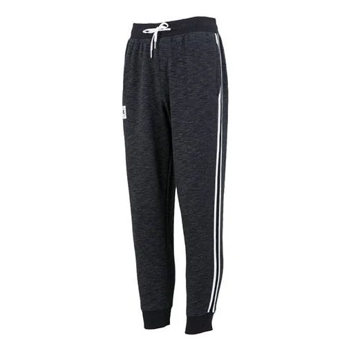 Under Armour Essential Fleece Heritage Joggers 'Black White' 1373817-001 - 1