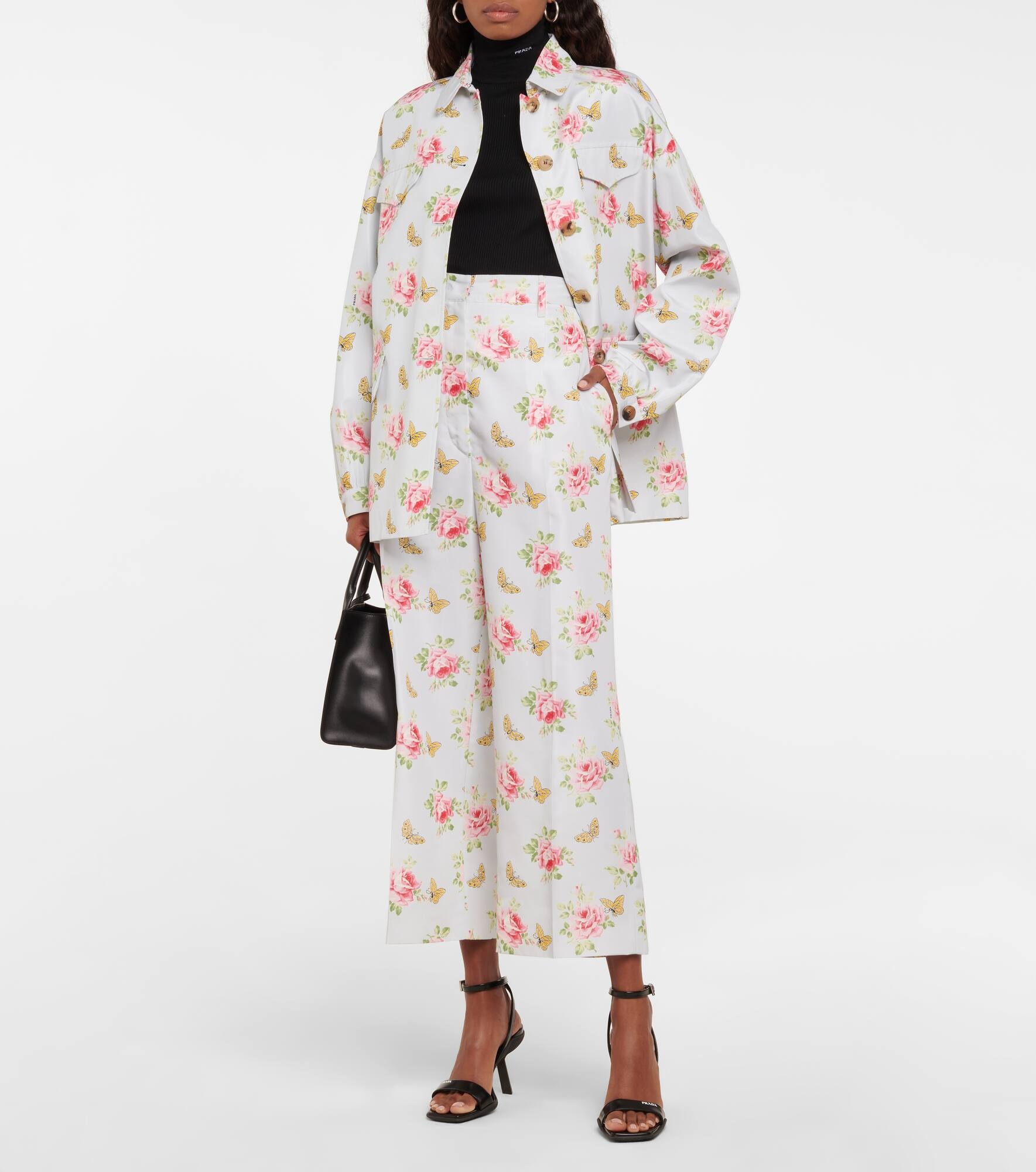 Printed silk jacket - 2