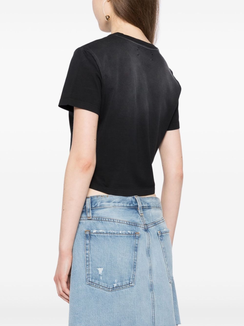 logo-embroidered T-shirt - 4