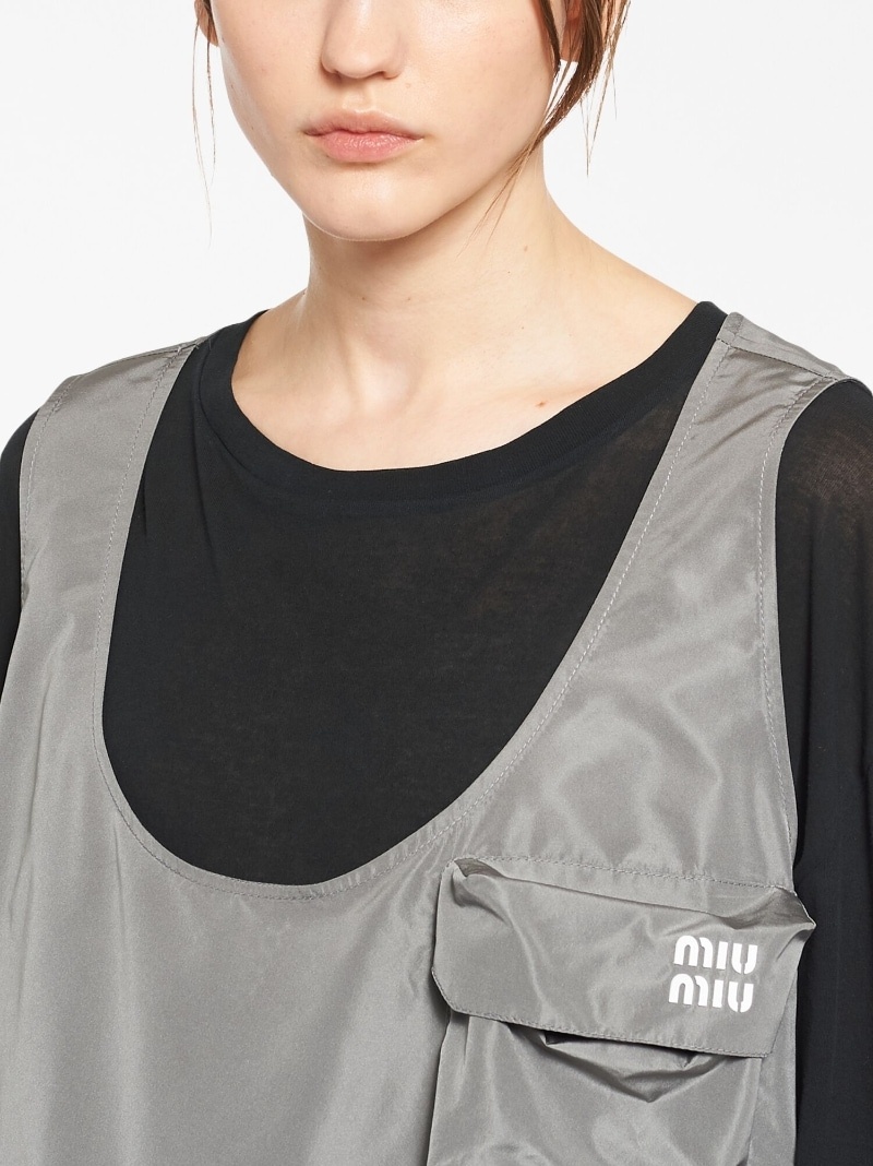cargo-pocket minidress - 5
