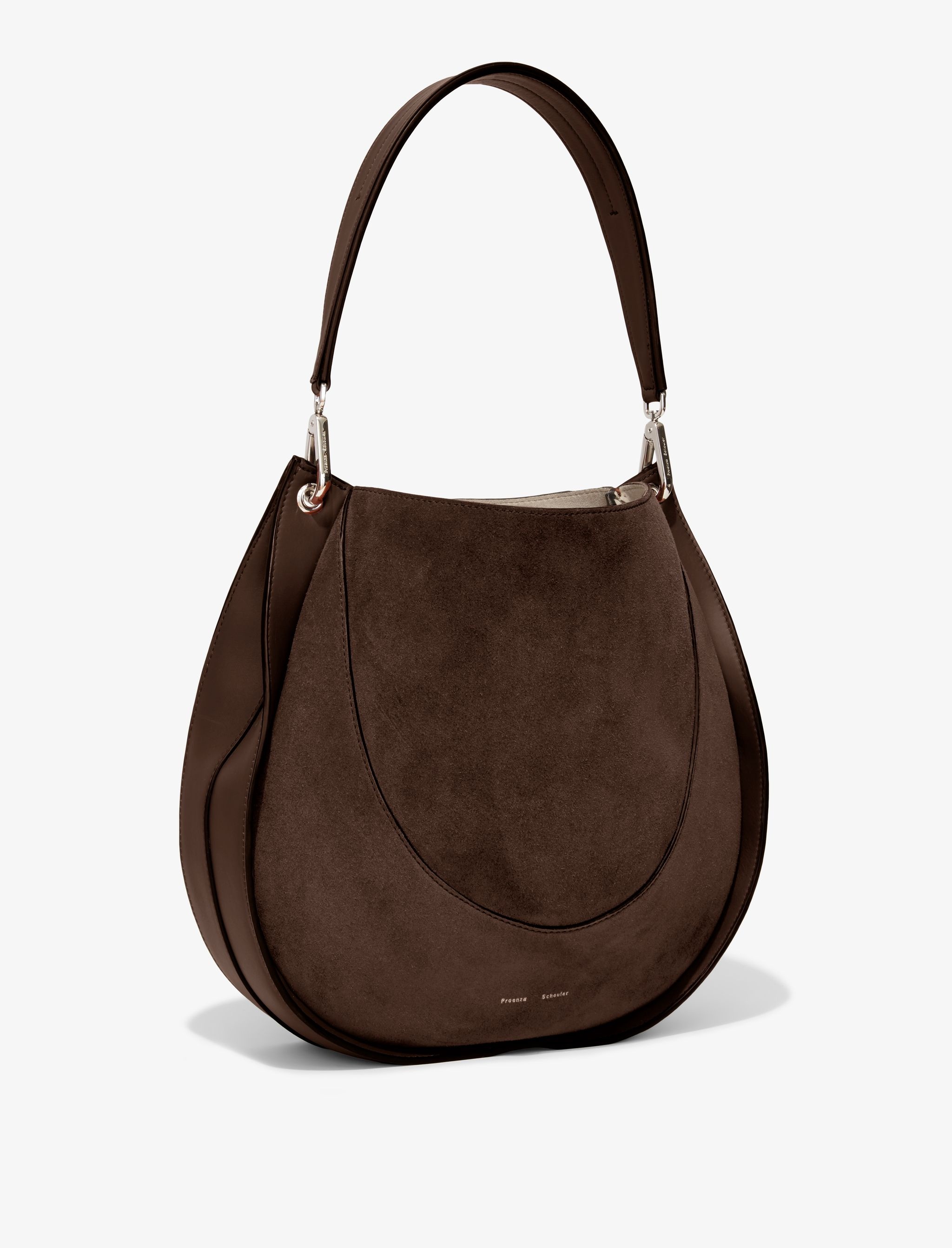 large Arch suede shoulder bag - 2