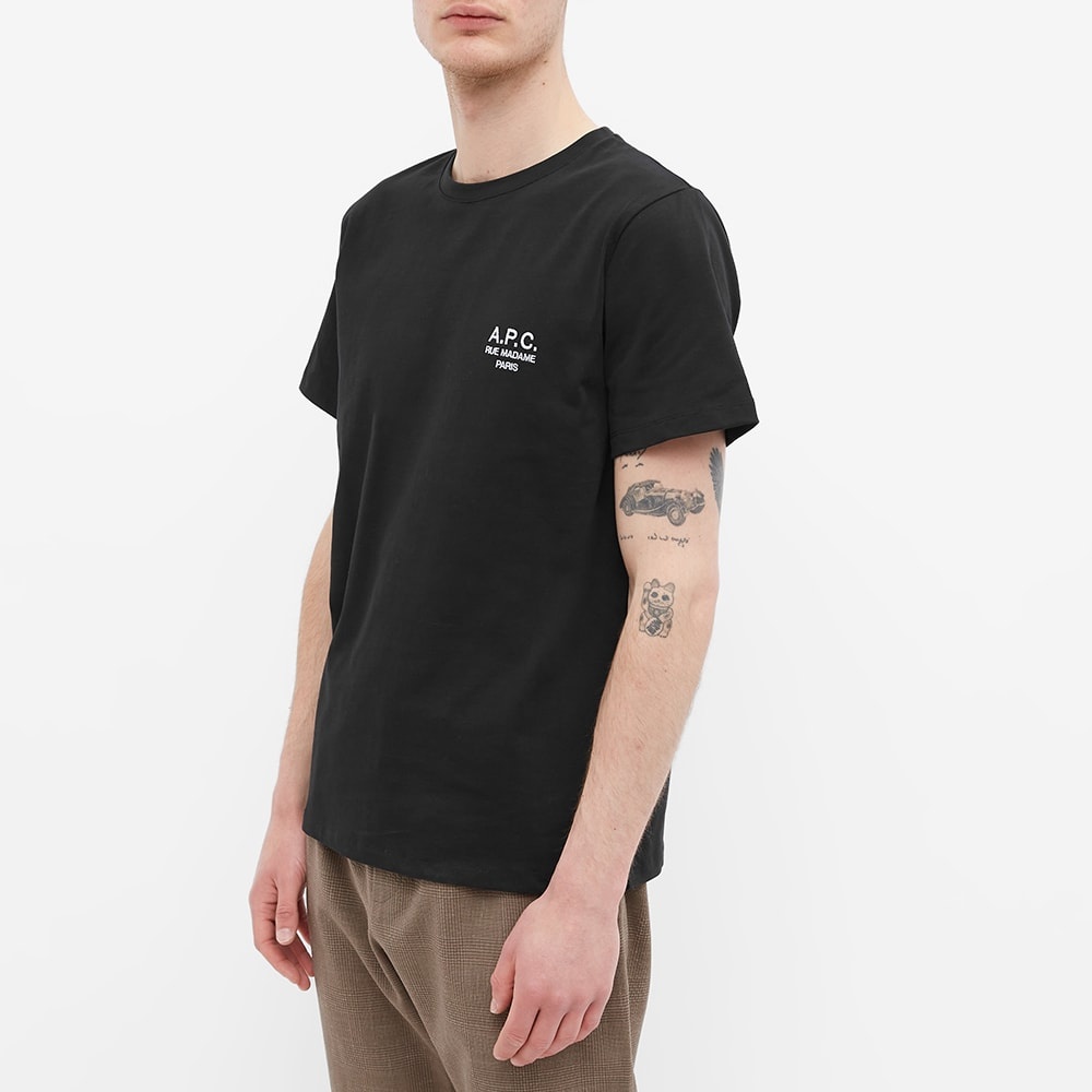 A.P.C. Raymond Embroidered Logo T-Shirt - 2