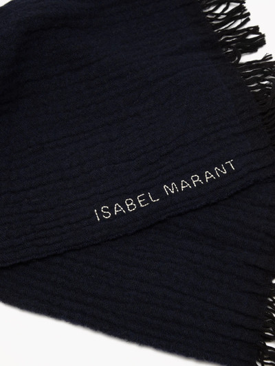 Isabel Marant Alfie wool-blend scarf outlook