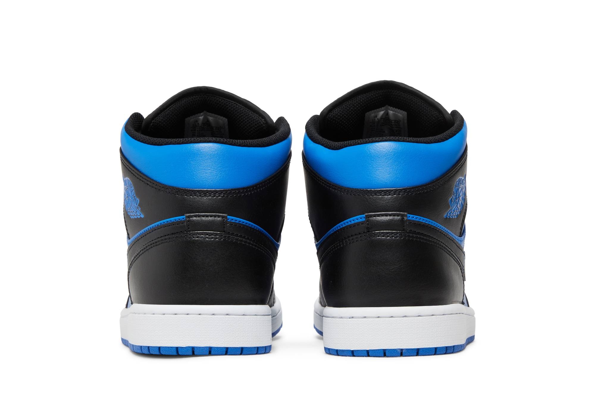 Air Jordan 1 Mid 'Black Royal Blue' - 6