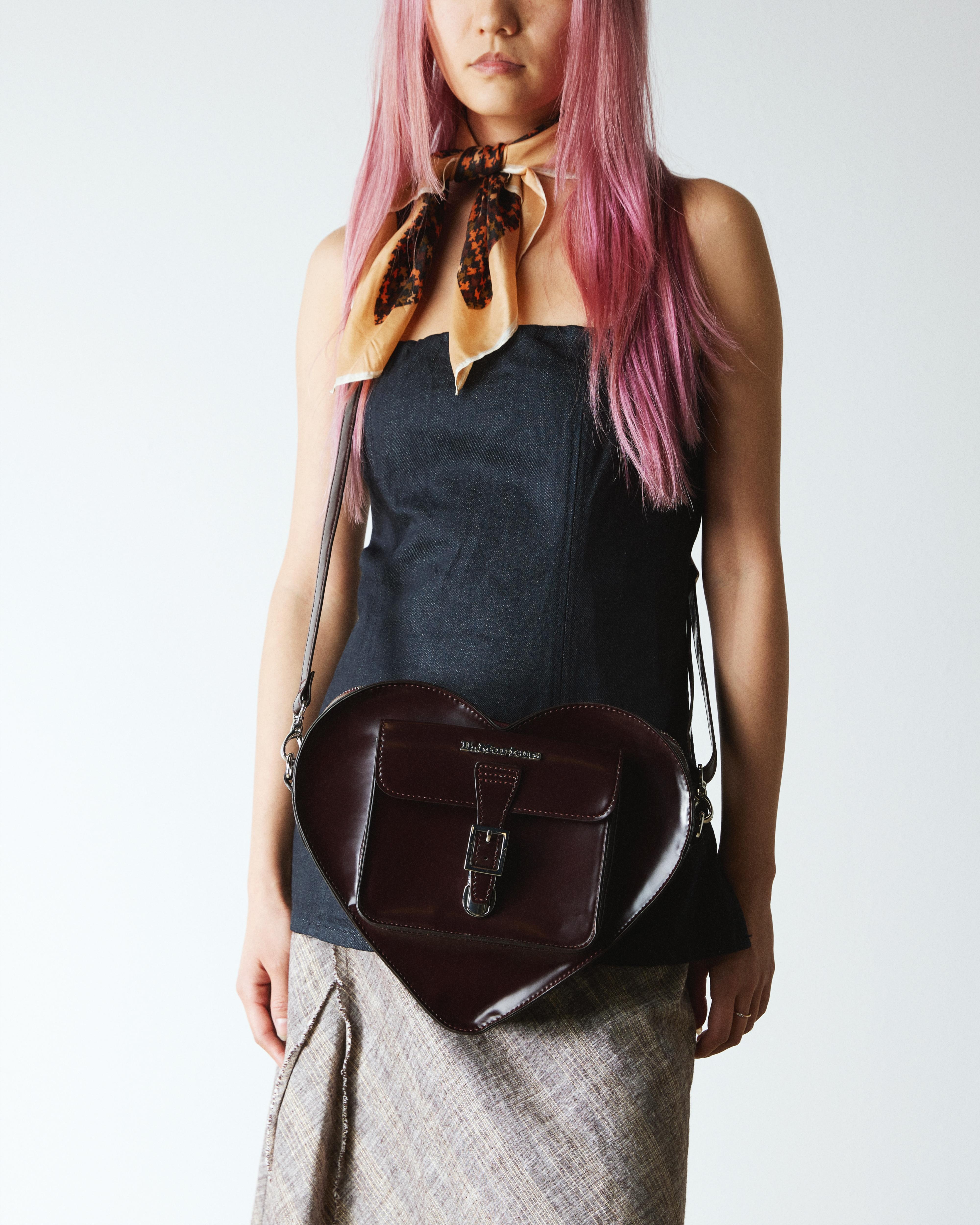Vegan Heart Shaped Backpack - 2