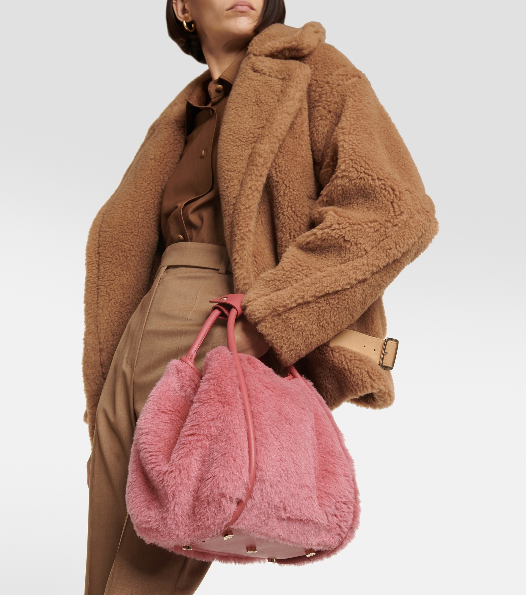 Marine Medium teddy tote bag - 2