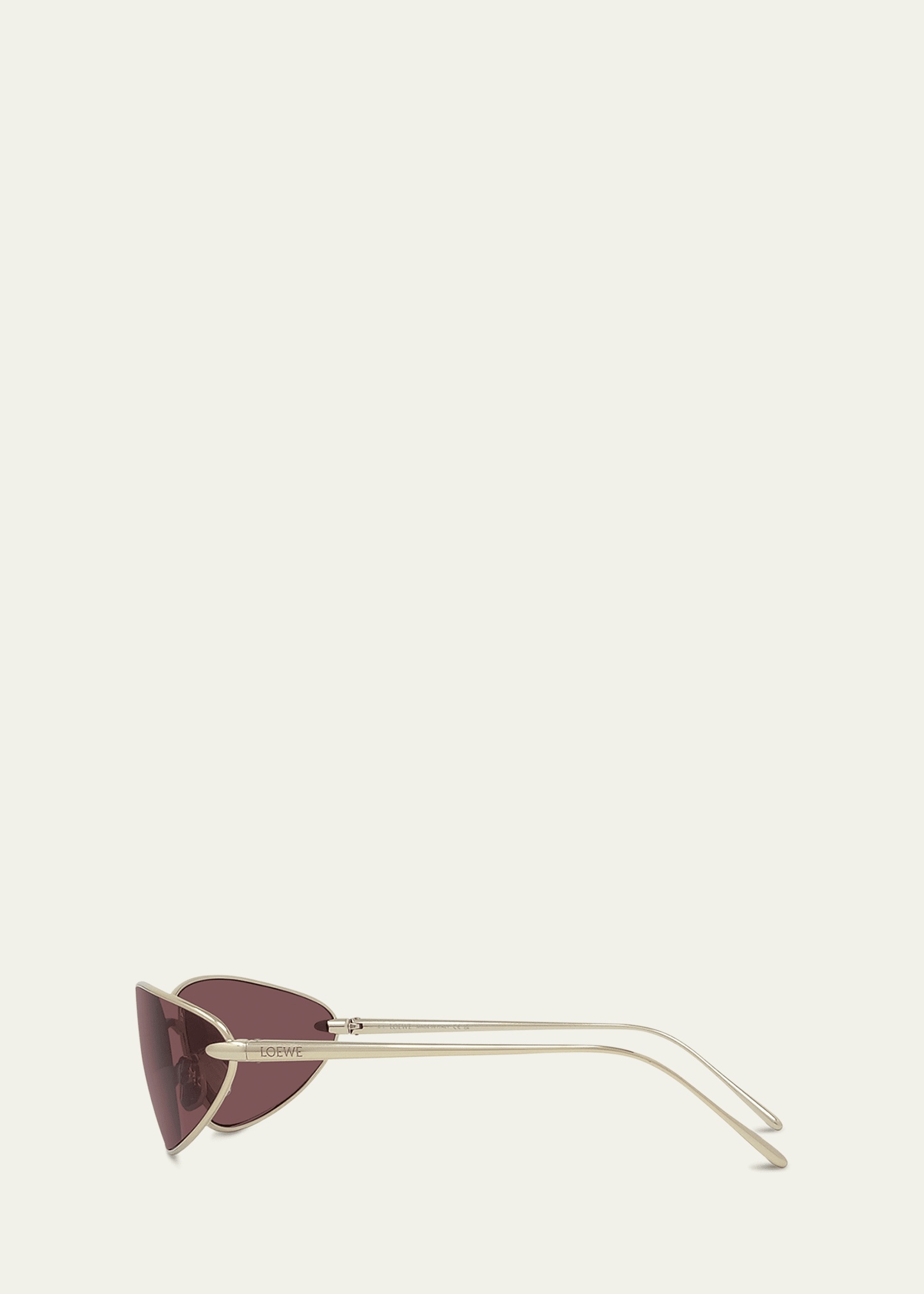 Signature Wrap Around Metal Sunglasses - 3