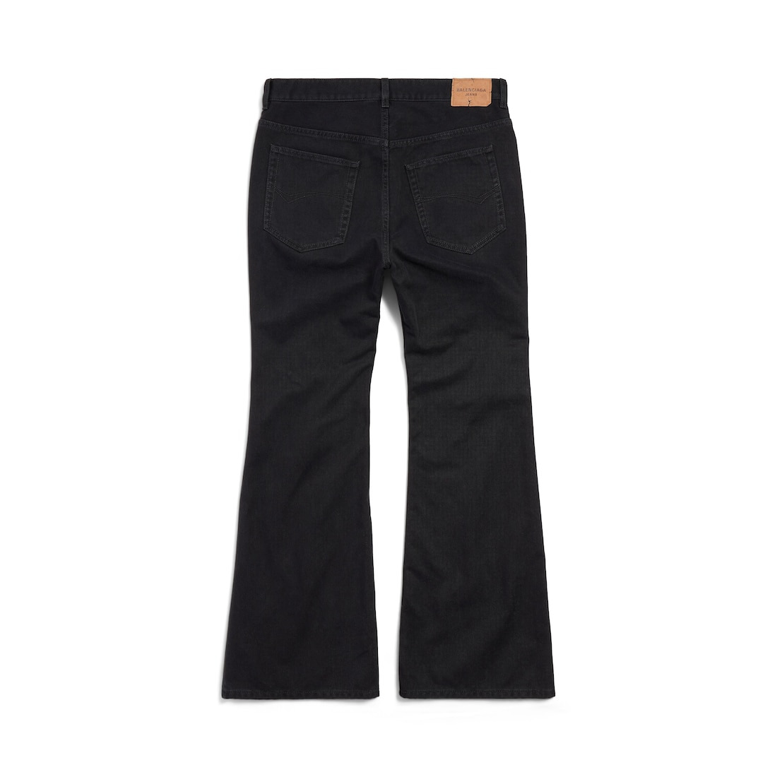 Men's Flared Pants in Black - 6