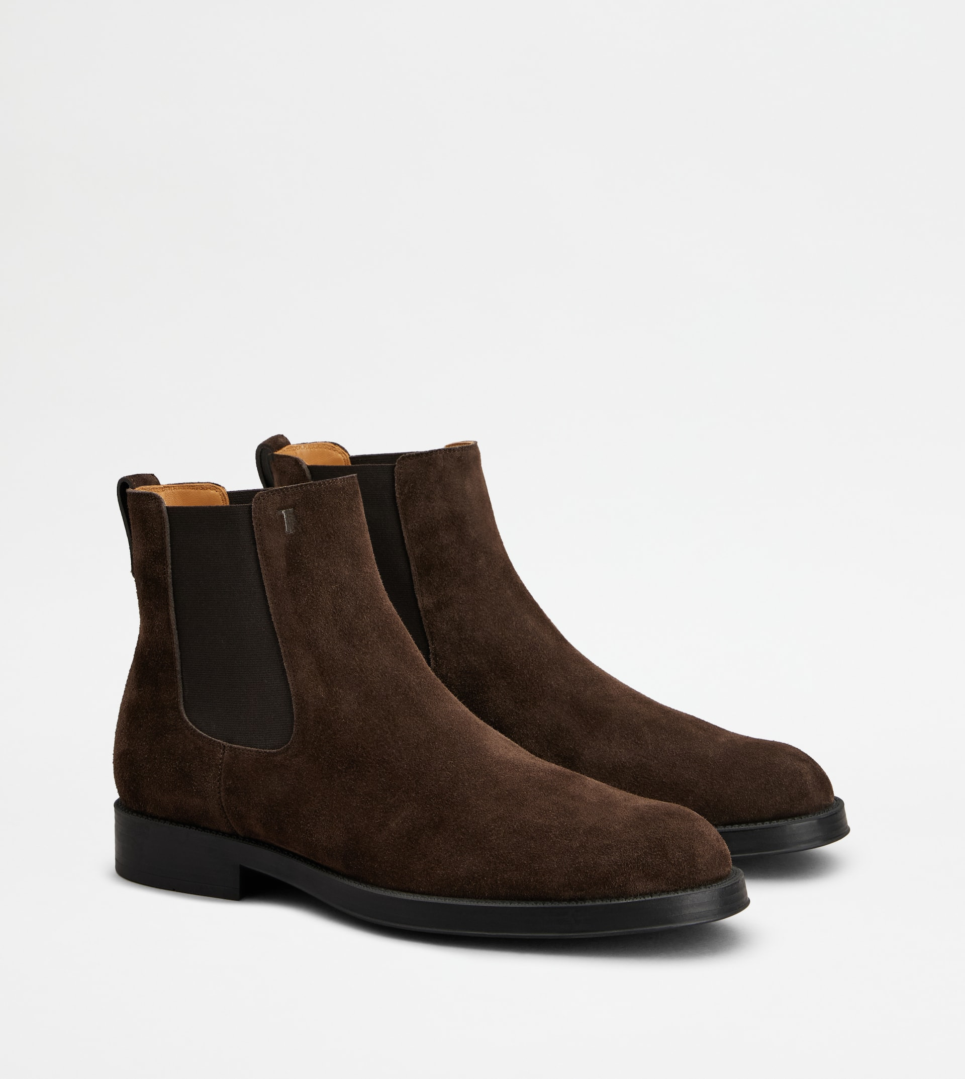 CHELSEA ANKLE BOOTS IN LEATHER - BROWN - 2