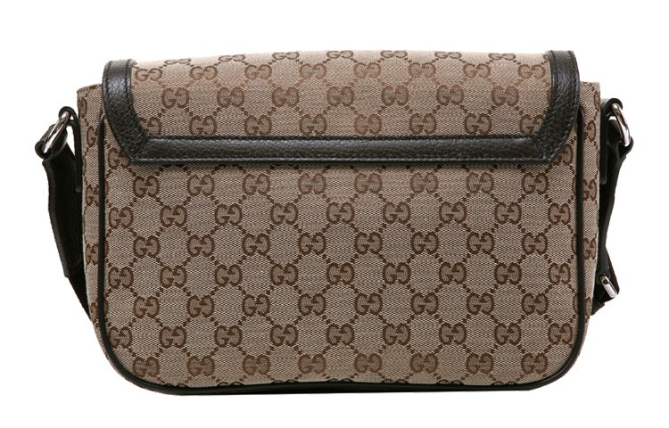 Gucci Canvas Prints Single Shoulder Bag Brown 449172-KY9KN-9886 - 3
