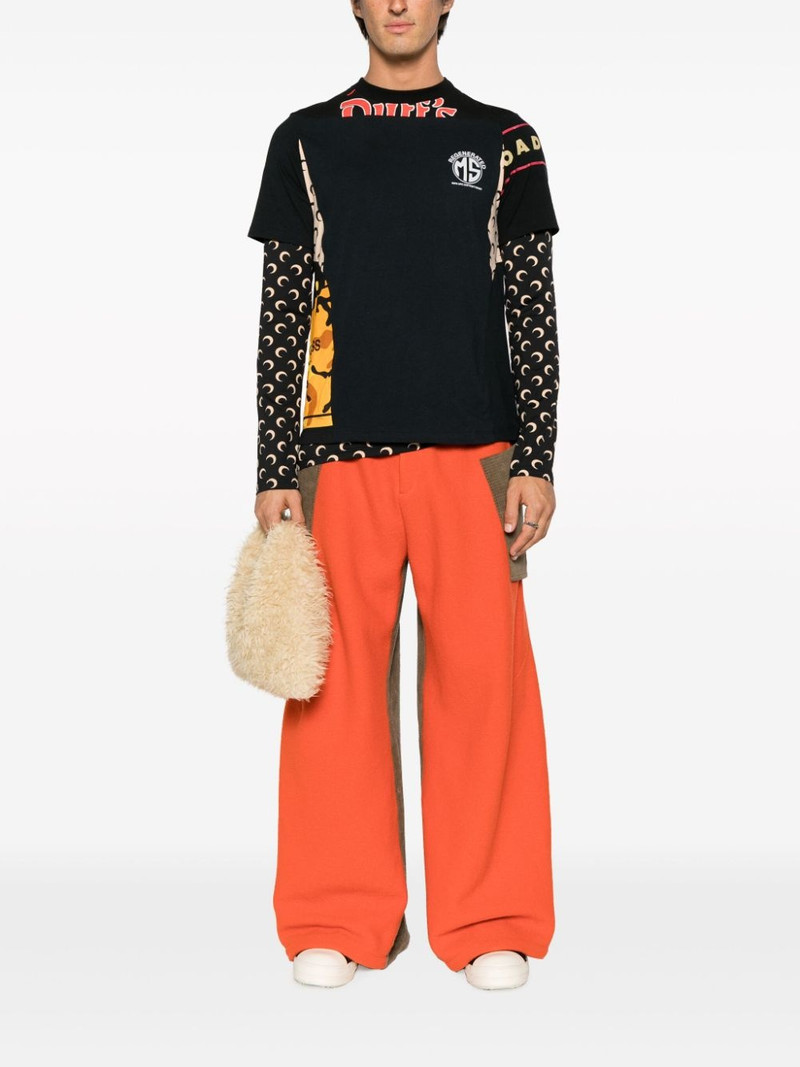 Marine Serre Regenerated patchwork T-shirt outlook