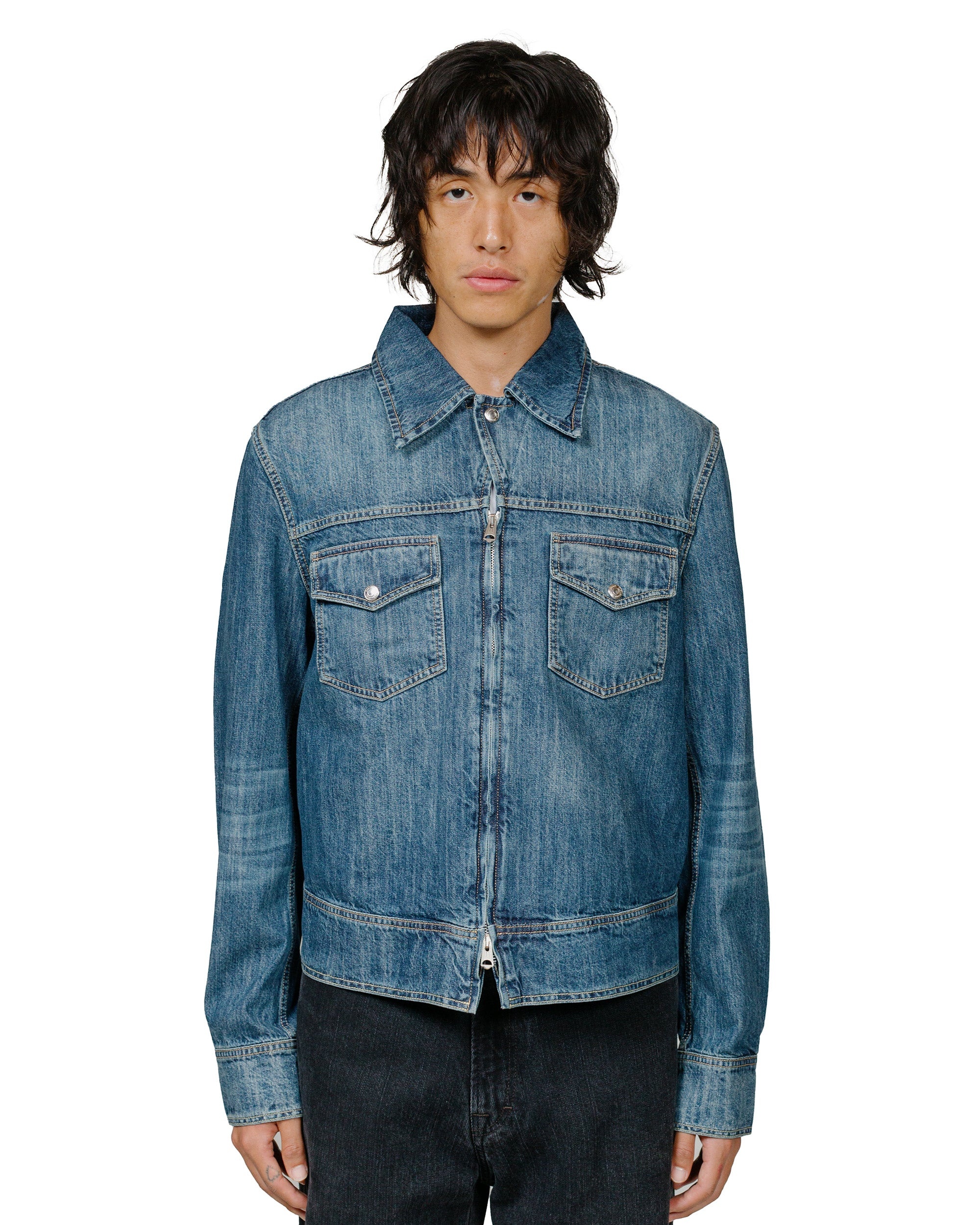 Trucker Jacket Vintage Denim - 2