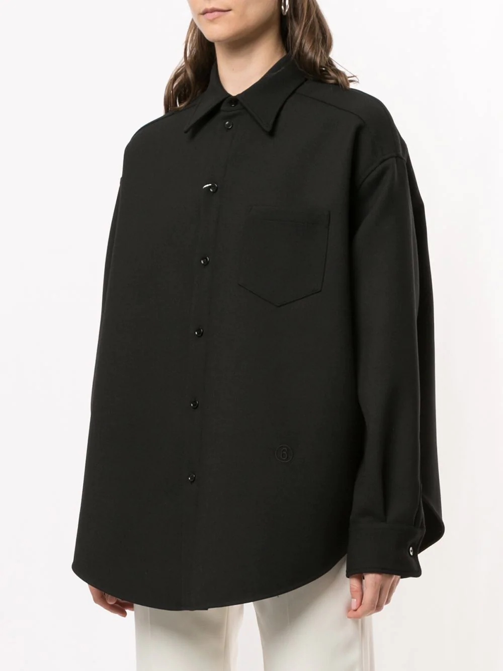 oversized buttoned shirt - 3