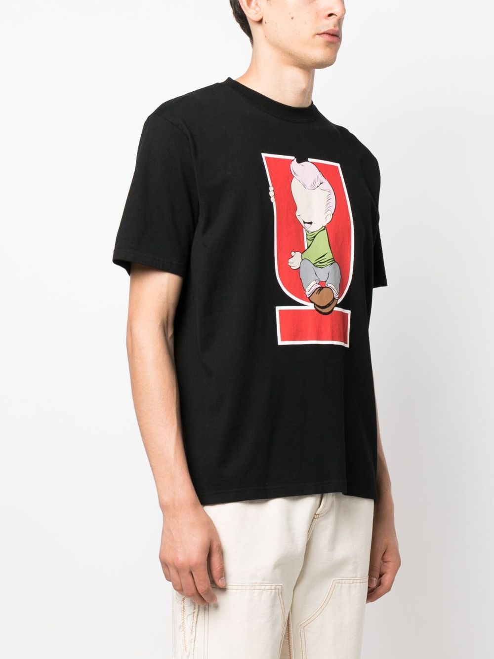 graphic-print cotton T-shirt - 6