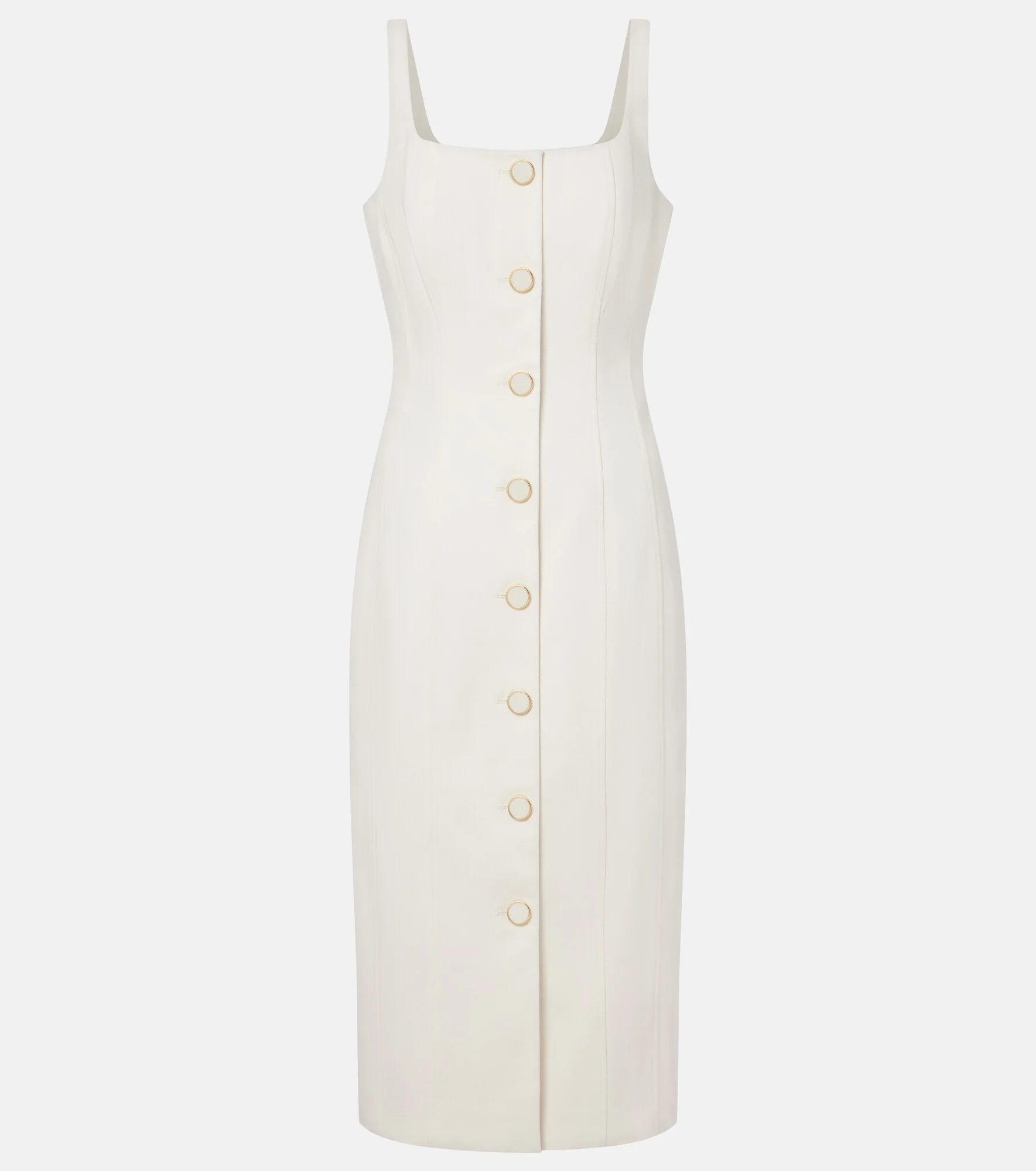 Liana cotton midi dress - 1
