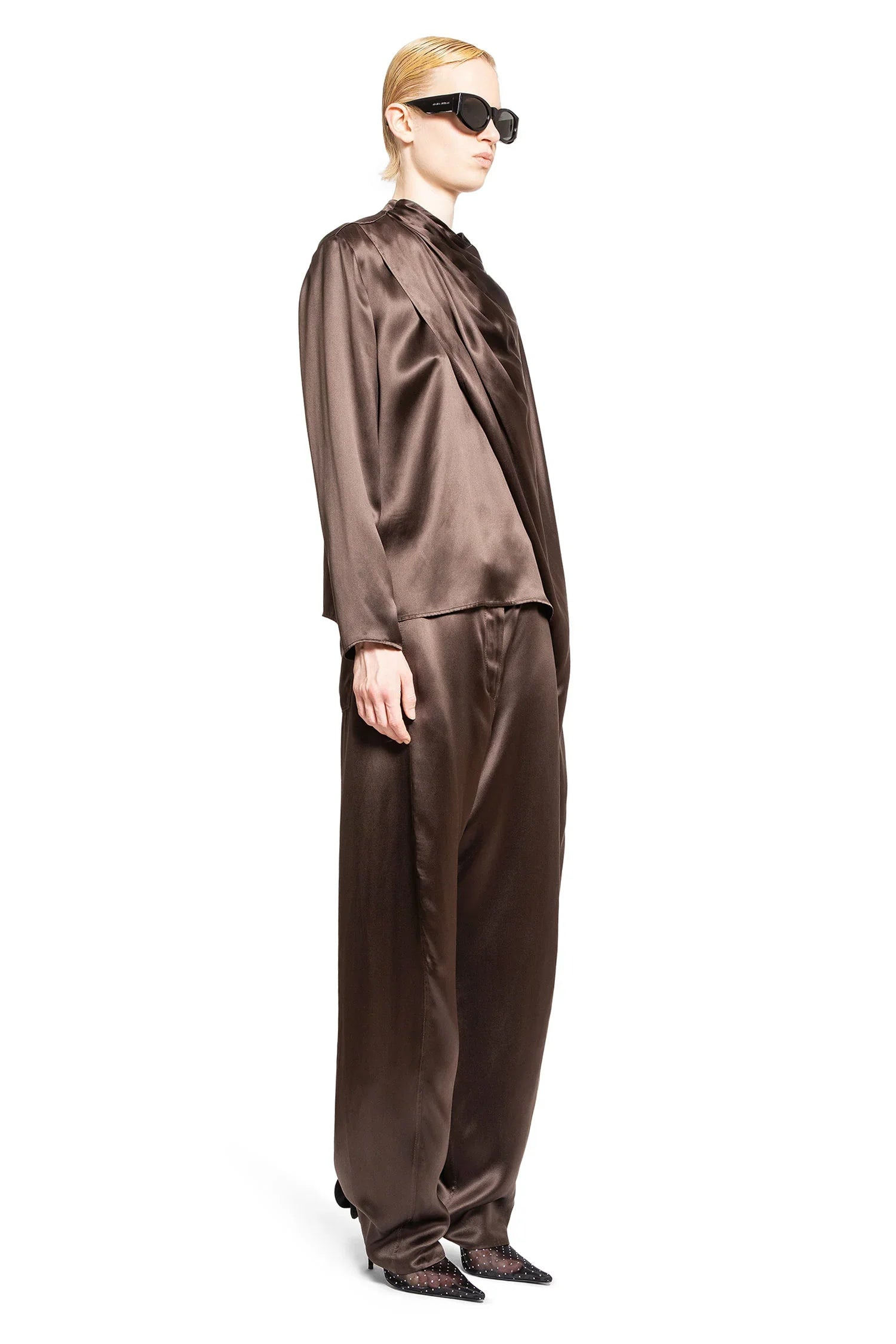Draped-Silk-Blouse - 3