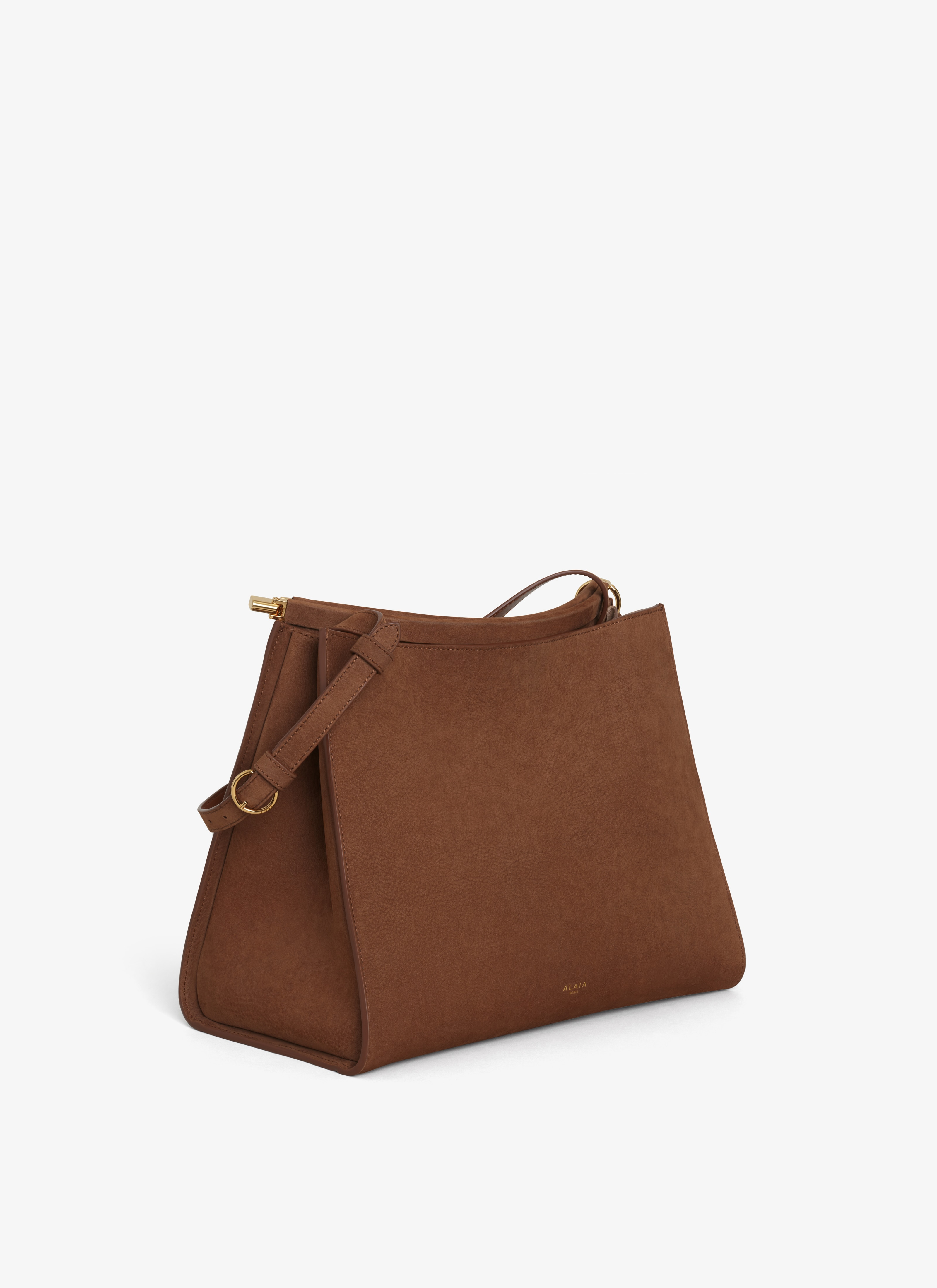 LE CLICK MEDIUM SQUARE BAG IN NUBUCK - 3