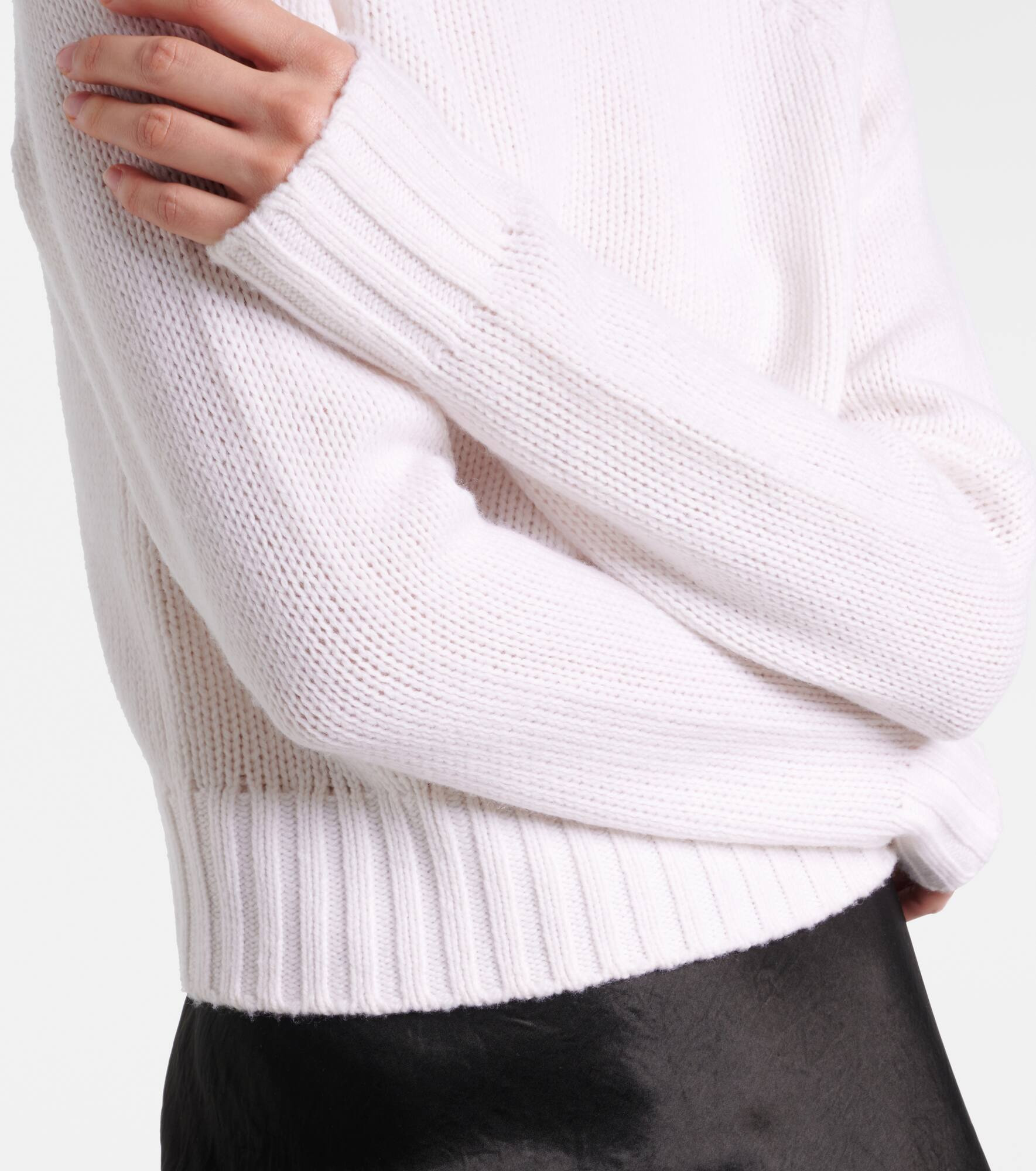 Wool and cashmere sweater - 5