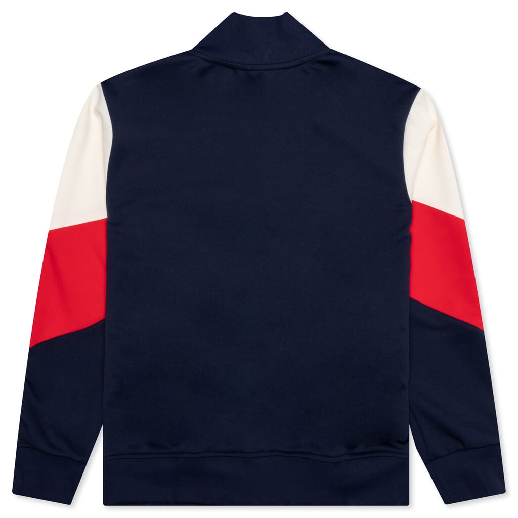 PALM ANGELS V COLORBLOCK TRACK JACKET - NAVY BLUE - 2