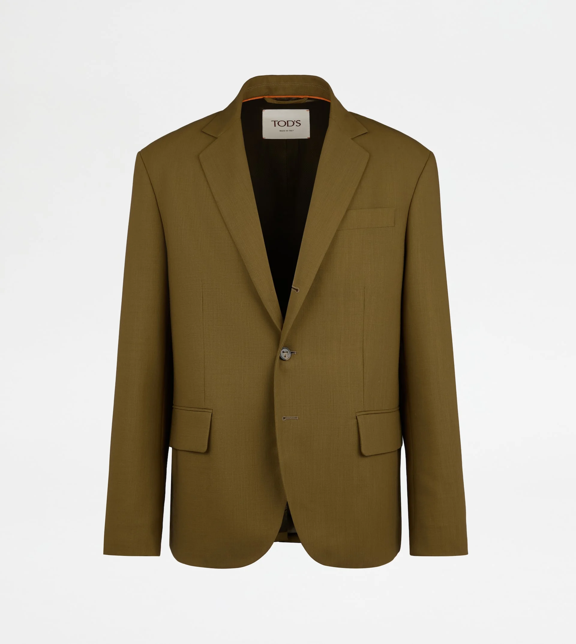 BLAZER IN WOOL - BROWN - 1