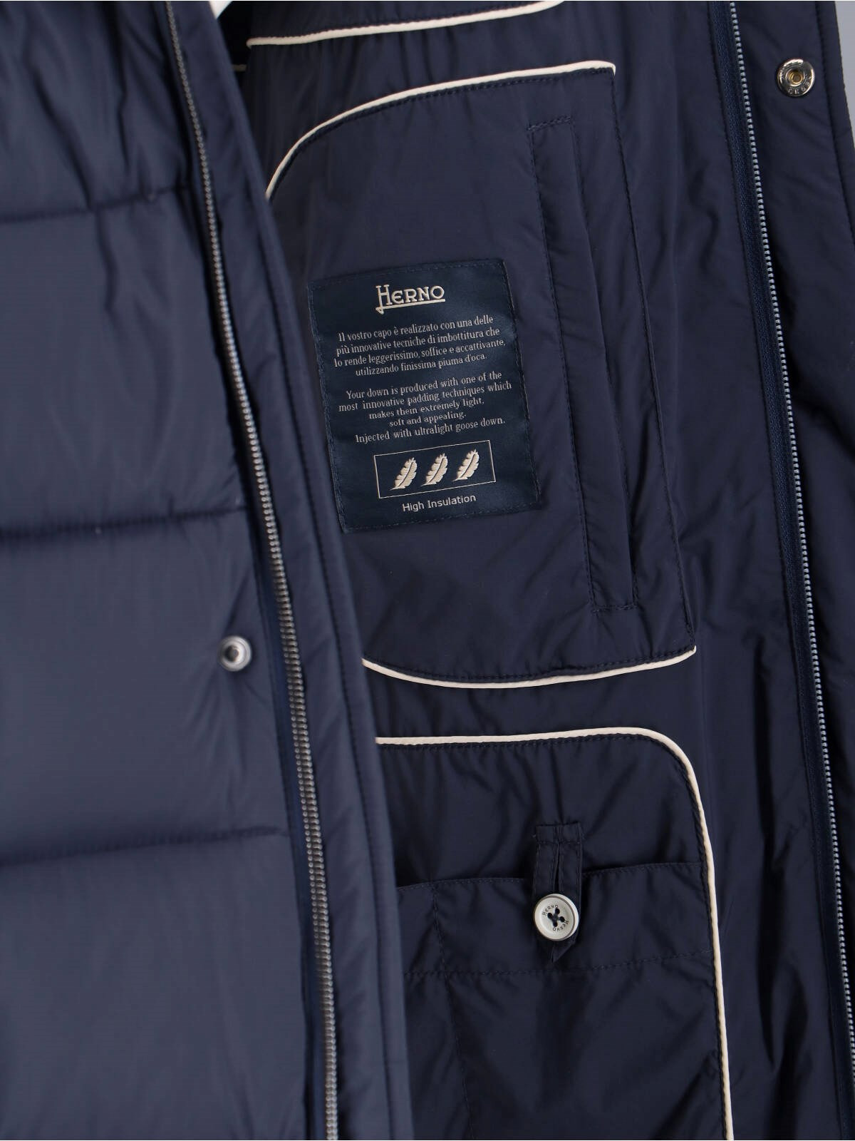 PADDED LONG DOWN JACKET - 5