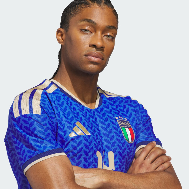 Italy 26 Home Chiesa Authentic Jersey 5
