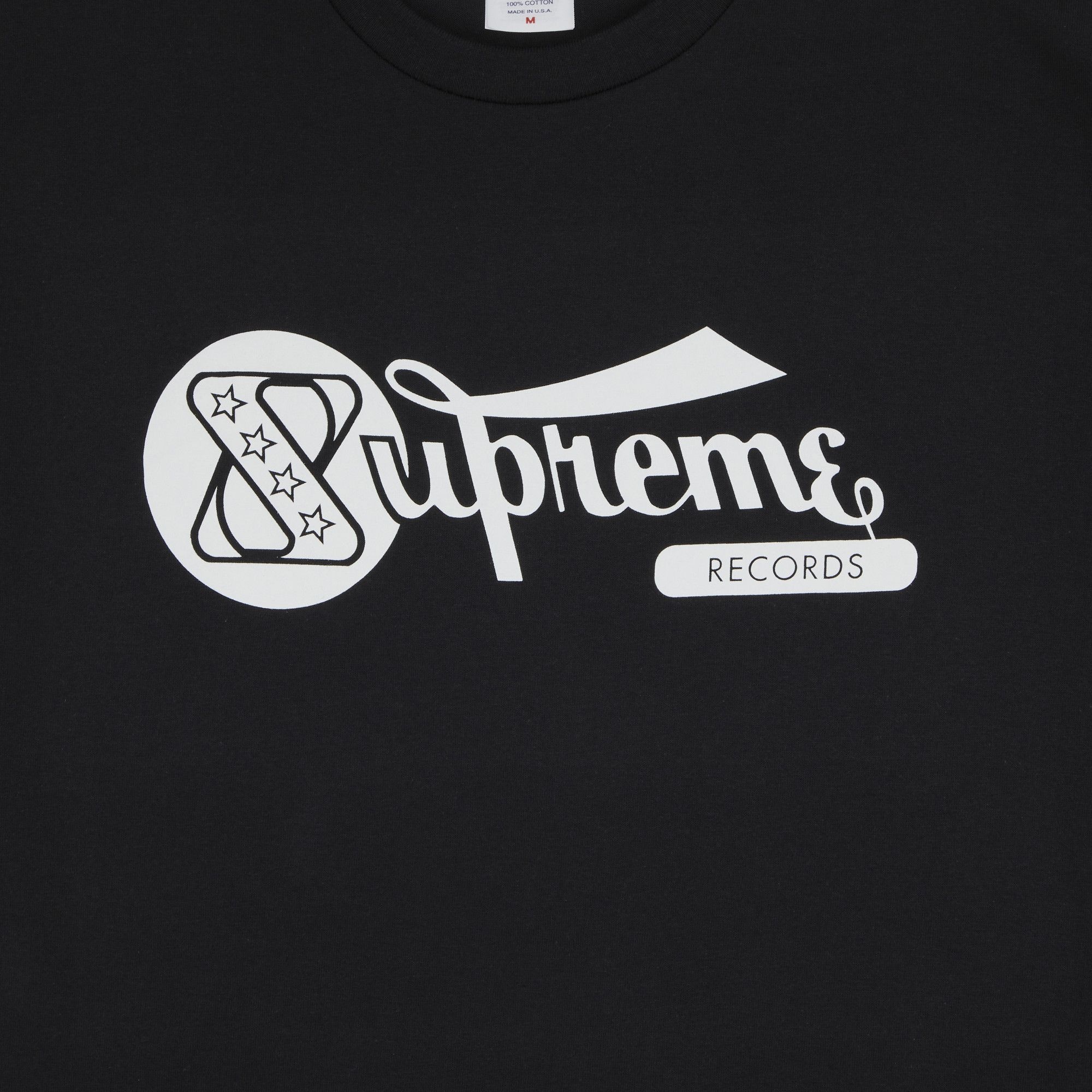 Supreme Records Tee 'Black' - 2