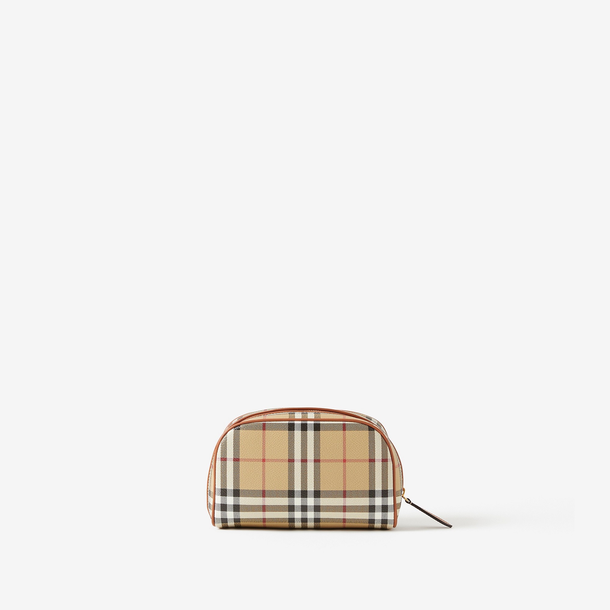 Small Check Travel Pouch - 4